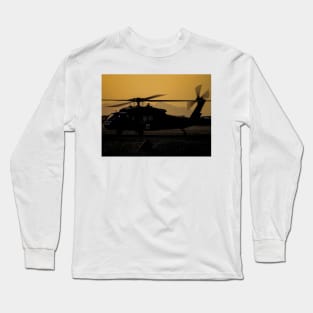 US Army Blackhawk Medic helicopter Long Sleeve T-Shirt